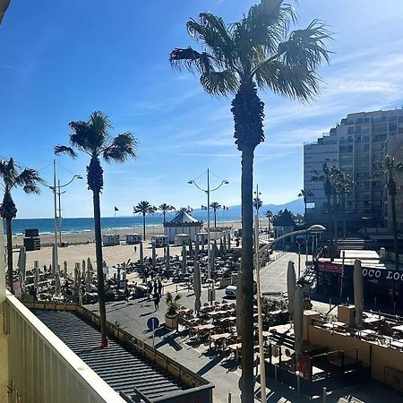 Appartement 20 Mts Plage, Pl Mediterranee, Vue Mer Parking Canet-en-Roussillon Eksteriør bilde