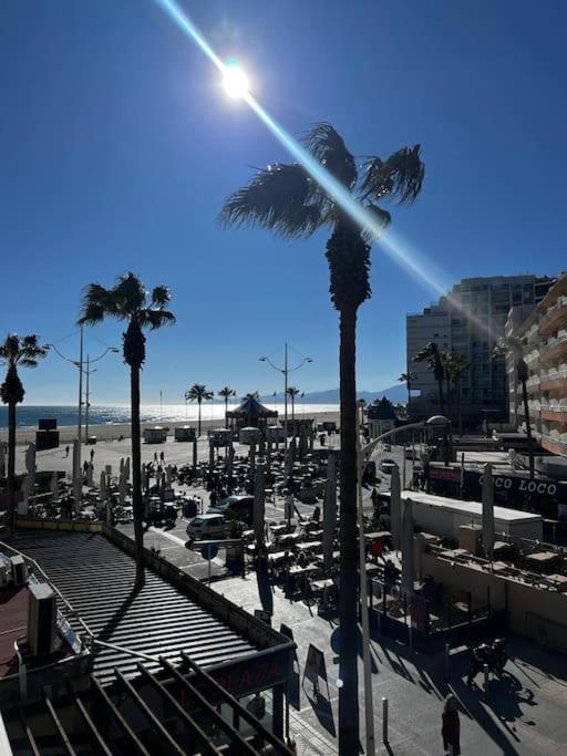 Appartement 20 Mts Plage, Pl Mediterranee, Vue Mer Parking Canet-en-Roussillon Eksteriør bilde