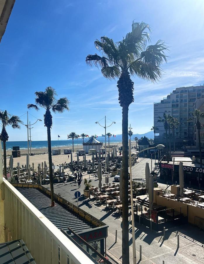 Appartement 20 Mts Plage, Pl Mediterranee, Vue Mer Parking Canet-en-Roussillon Eksteriør bilde