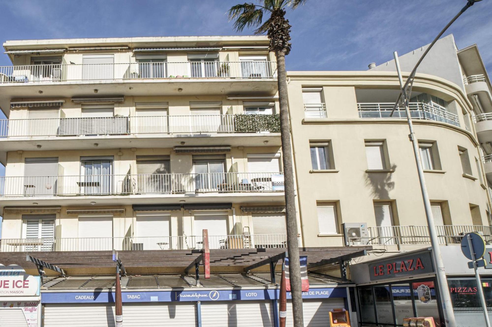 Appartement 20 Mts Plage, Pl Mediterranee, Vue Mer Parking Canet-en-Roussillon Eksteriør bilde