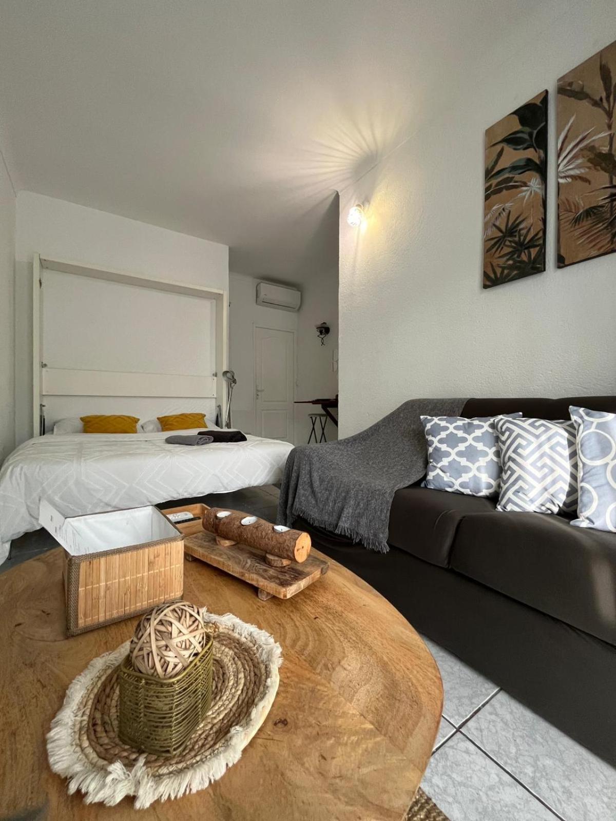 Appartement 20 Mts Plage, Pl Mediterranee, Vue Mer Parking Canet-en-Roussillon Eksteriør bilde